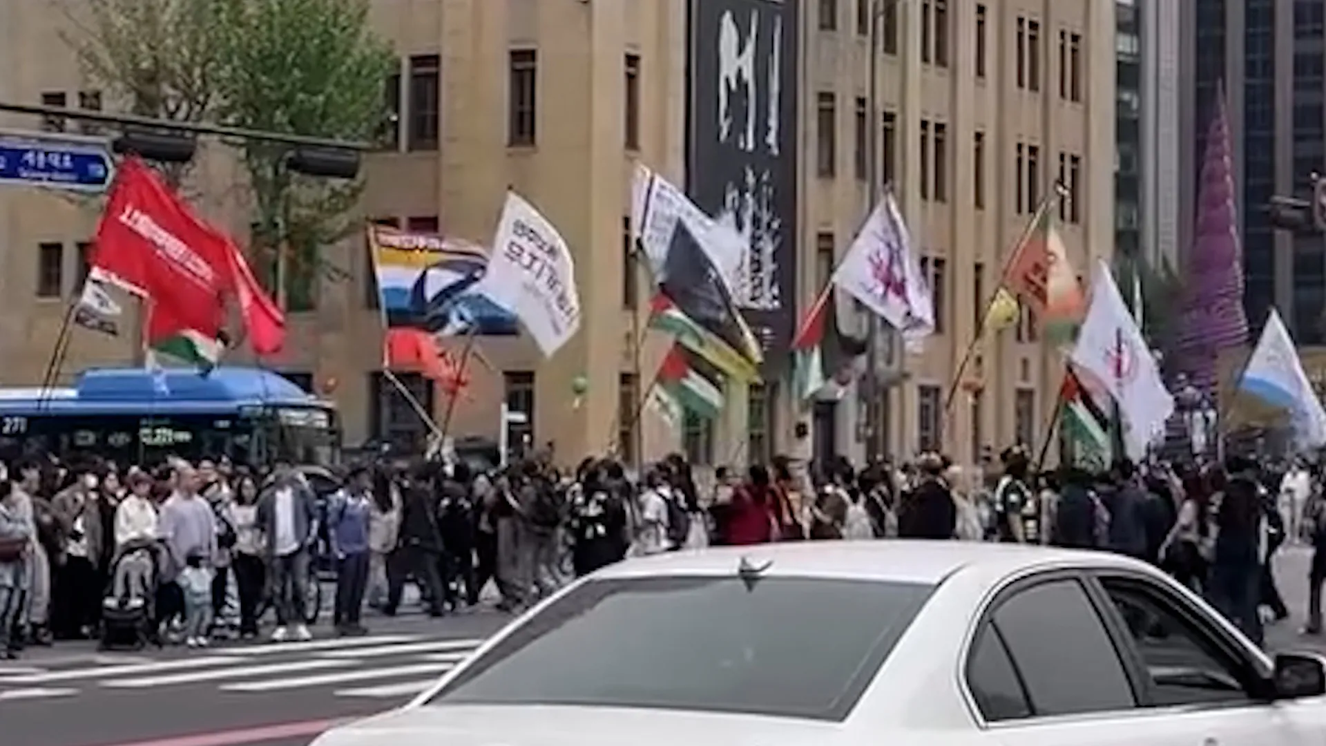 Protest pro-palestinian în Seul: solidaritate cu Gaza în fața violențelor genocidare
