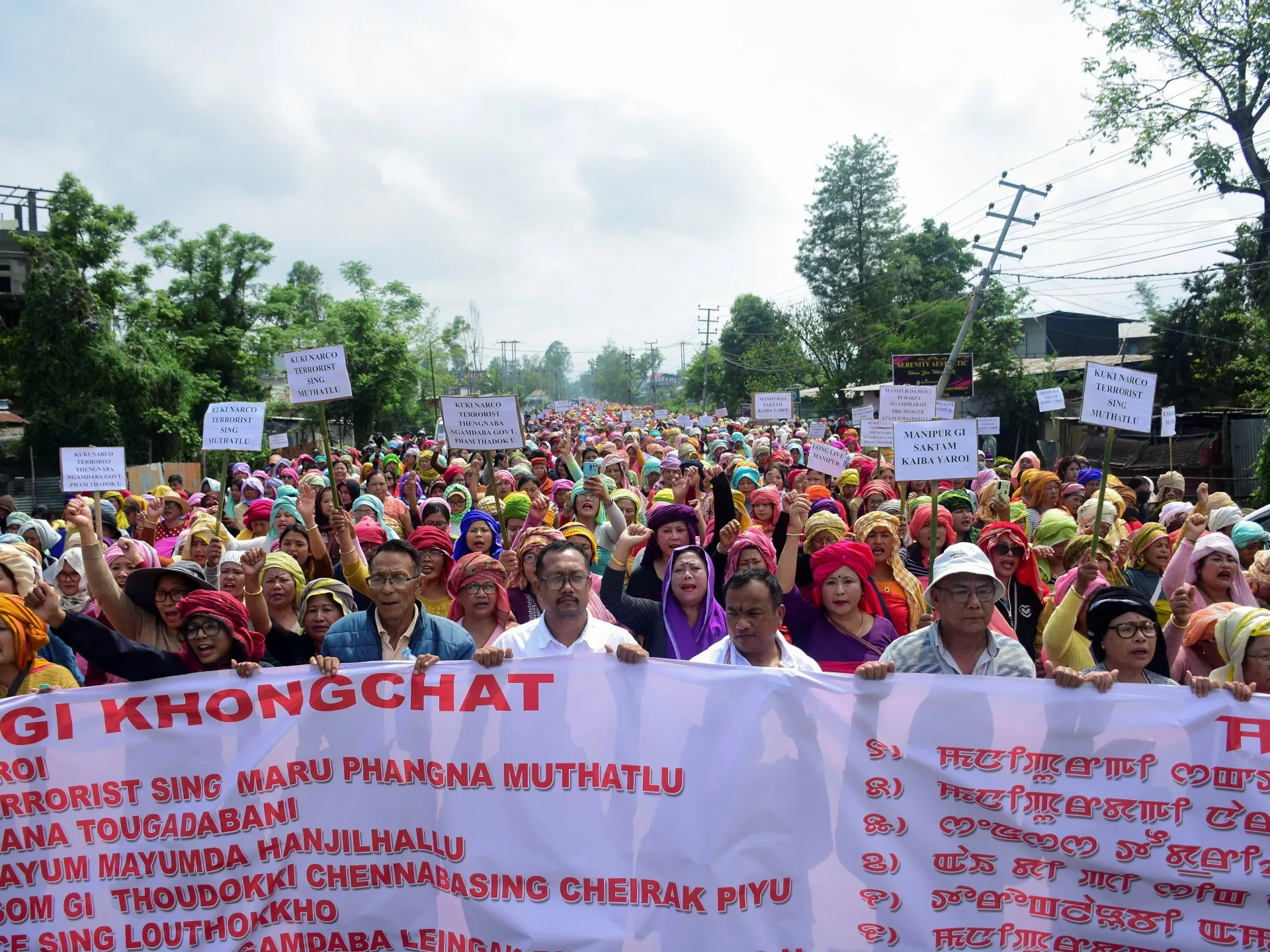 Mii de oameni în Manipur, India, marchează trei ani de la izbucnirea conflictelor etnice