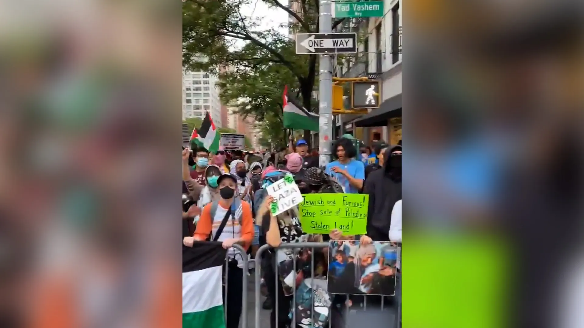 Proteste violente la New York împotriva vânzărilor de proprietăți în coloniile israeliene