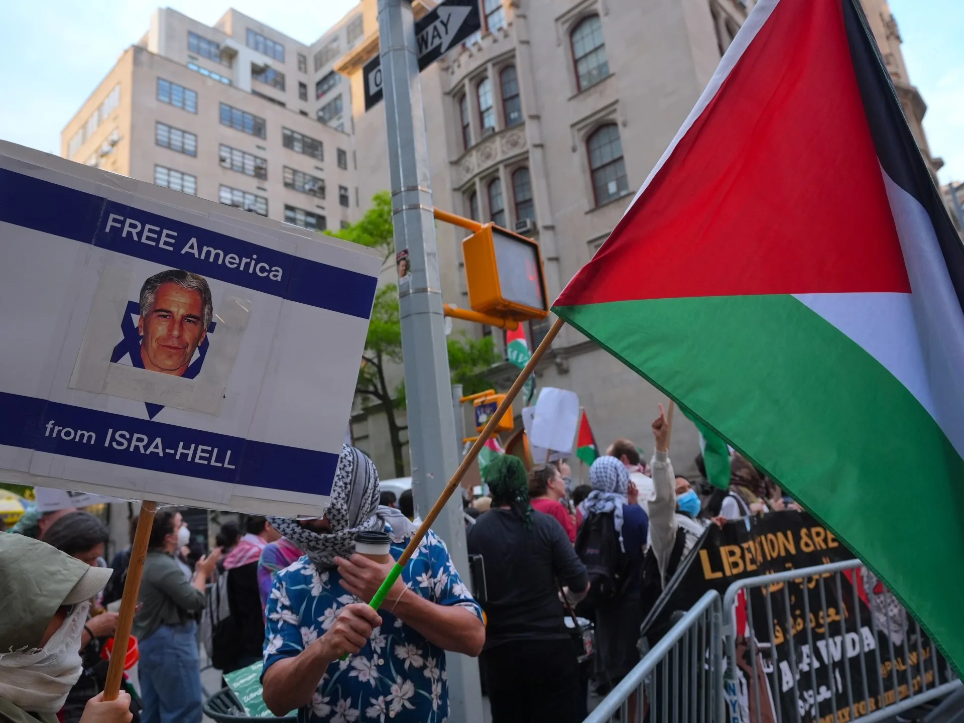 Protest pro-palestinian la un eveniment imobiliar israelian în New York: „Coloniile sunt ilegale”