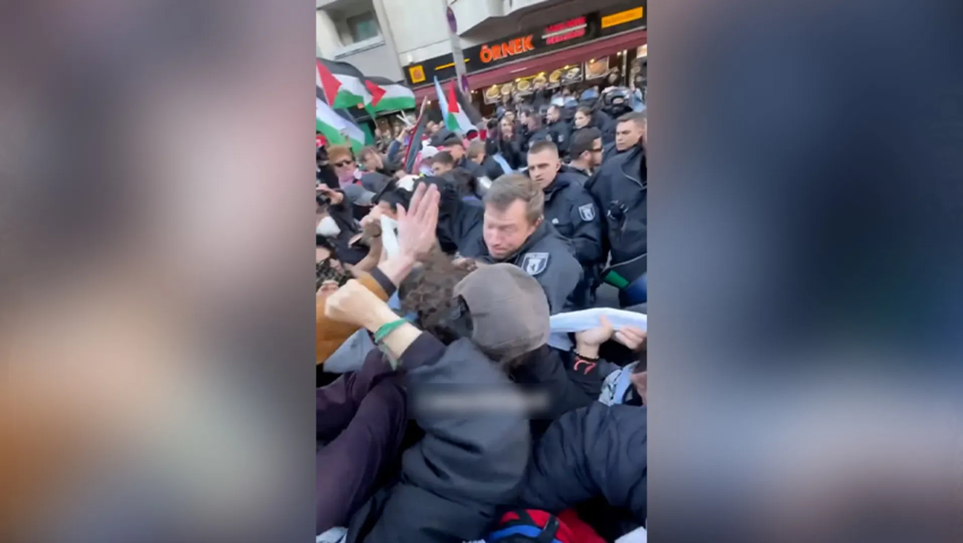 Violența poliției germane la comemorarea Nakba: un atac asupra libertății de exprimare