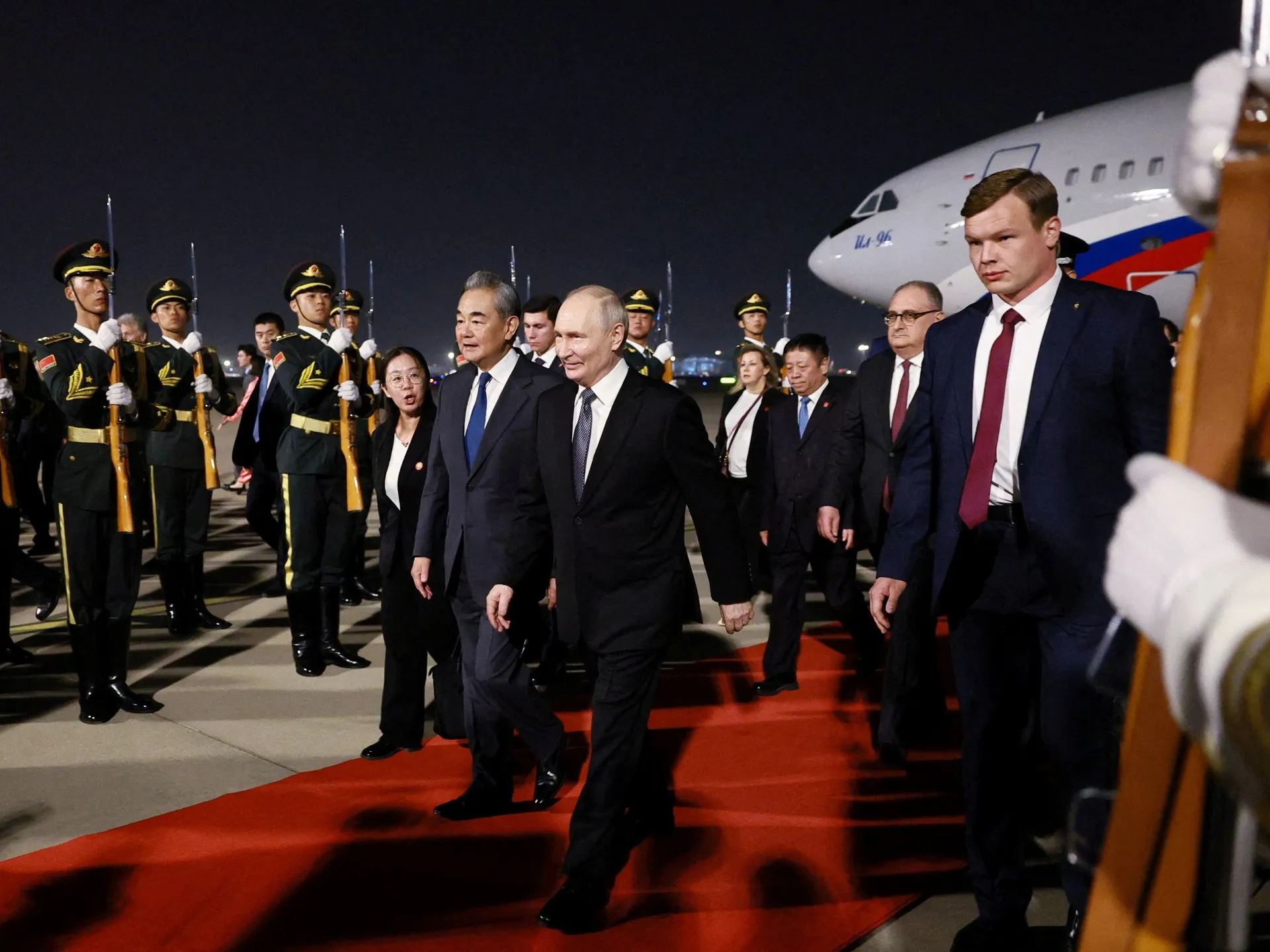 Putin a sosit în China pentru discuții cu liderul chinez Xi Jinping