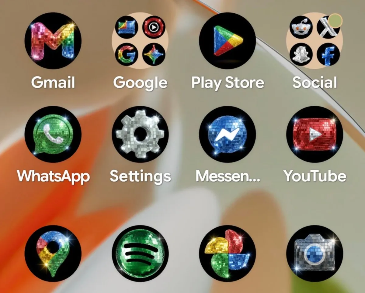 Google se aruncă în strălucire cu icoane disco-ball: „Sunteți siguri că încă vreți asta?”