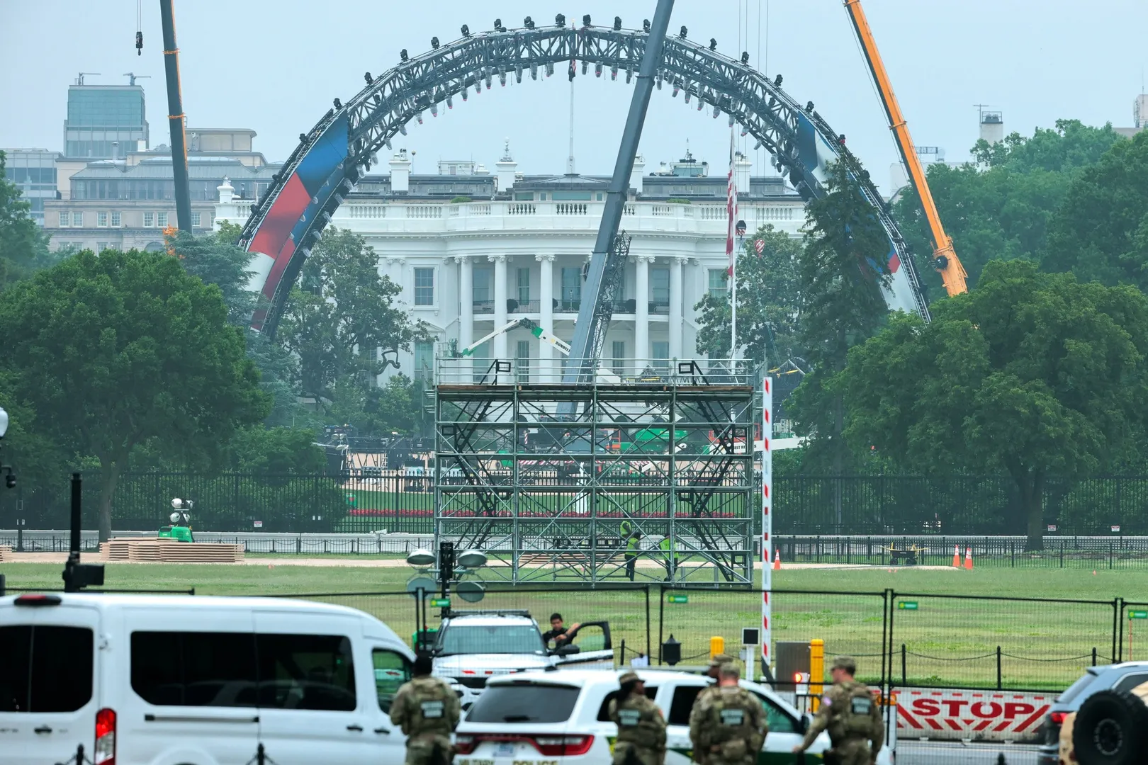 Casa Albă se pregătește pentru un spectacol UFC de zile mari, de ziua lui Trump