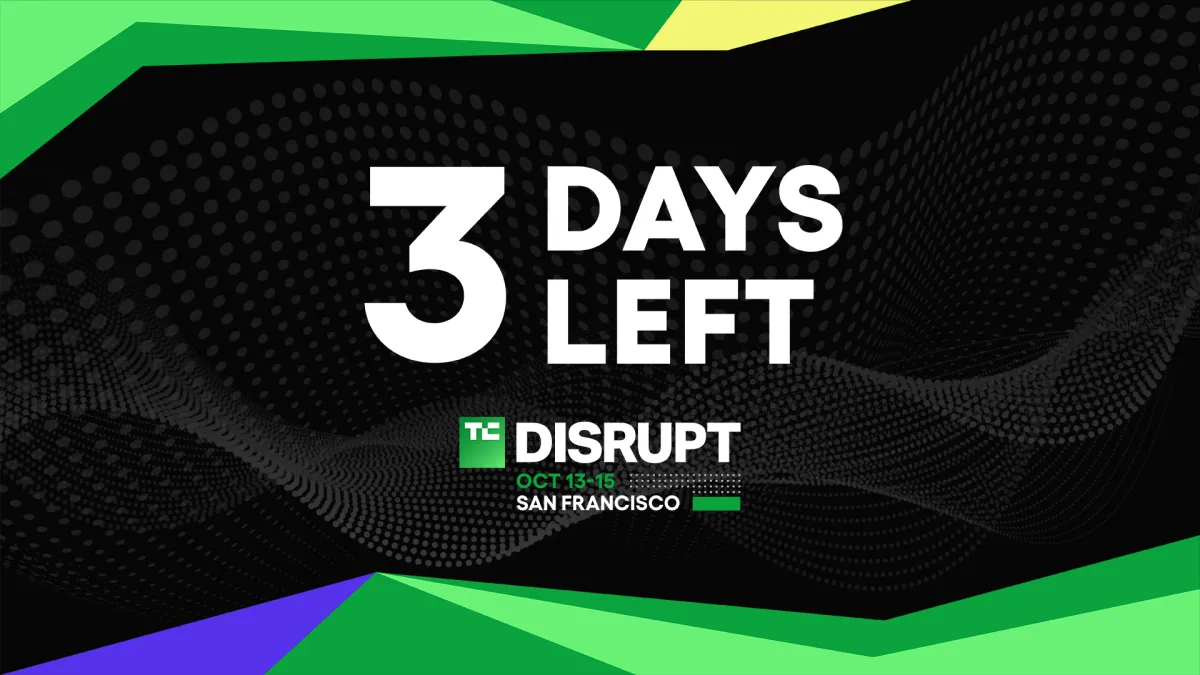 TechCrunch Disrupt 2026: Mai ai doar 3 zile pentru a economisi până la 410$ la bilete!