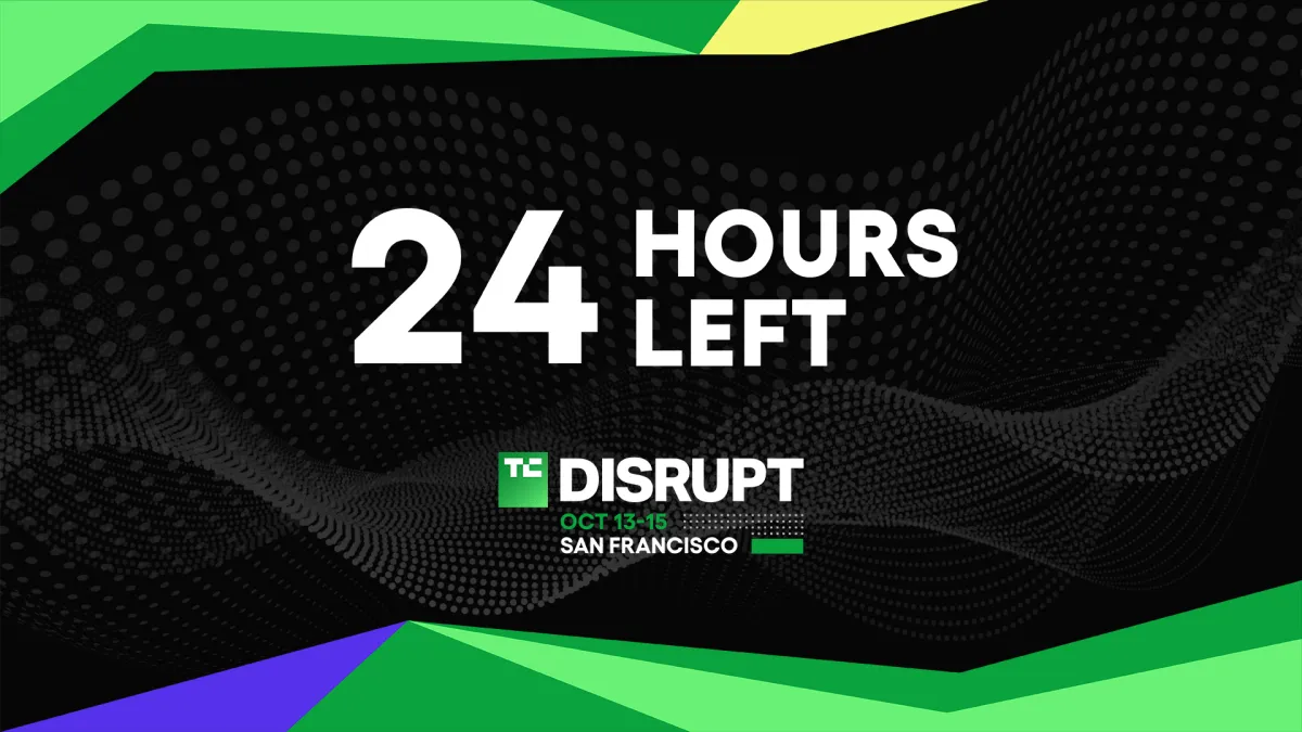 Ultimele 24 de ore pentru a economisi până la 410 dolari la TechCrunch Disrupt 2026