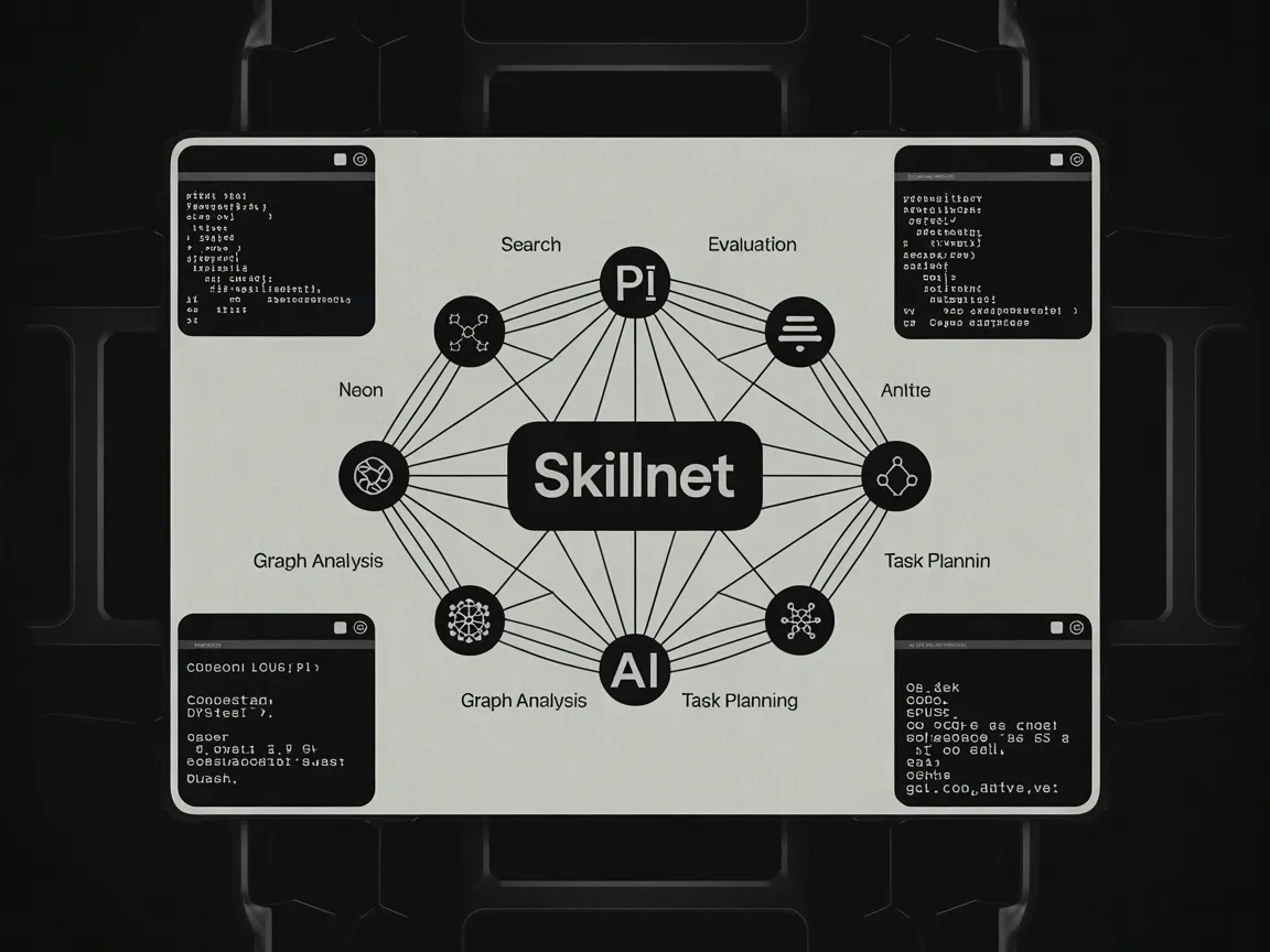 Construiește agenți AI cu abilități avansate folosind SkillNet pentru căutare, evaluare, analiză de grafuri și planificare a sarcinilor