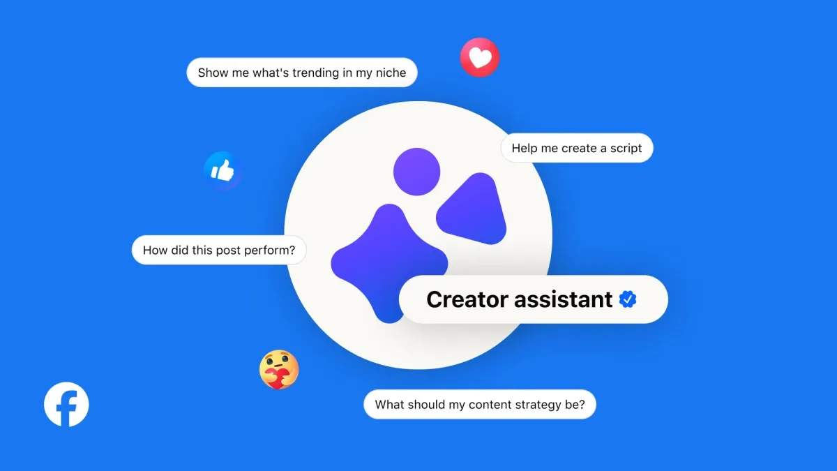 Meta lansează un nou asistent AI pentru creatori pe Facebook