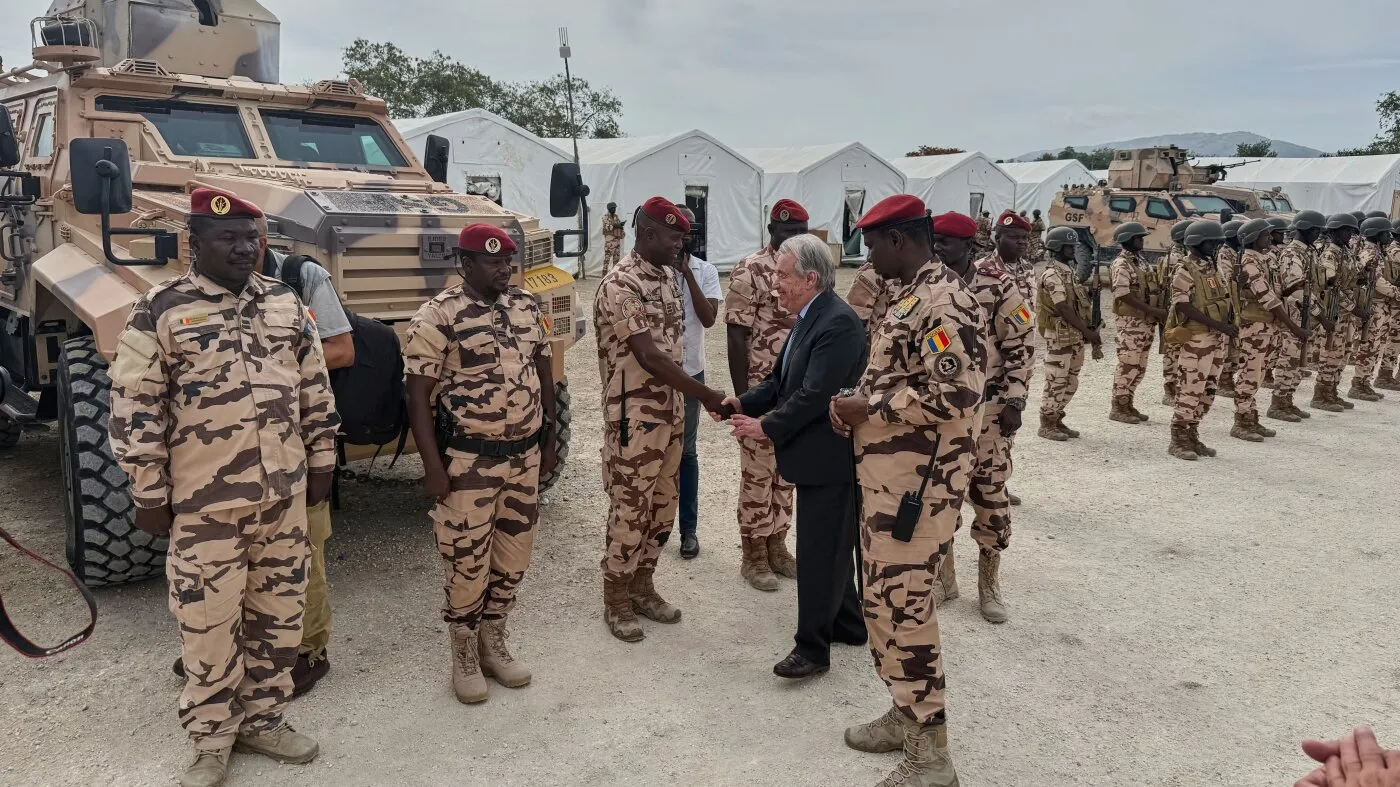 Șeful ONU vizitează Haiti, unde o nouă 'forță de reprimare a bandelor' va fi desfășurată