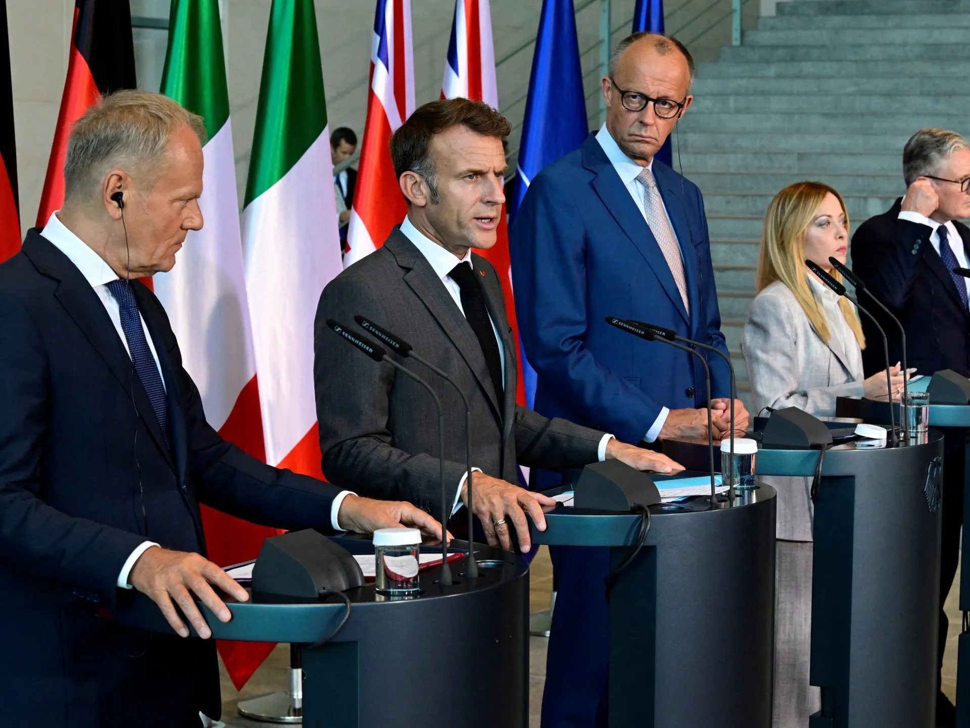 Liderii europeni promit sprijin „puternic” pentru Ucraina înaintea summitului NATO