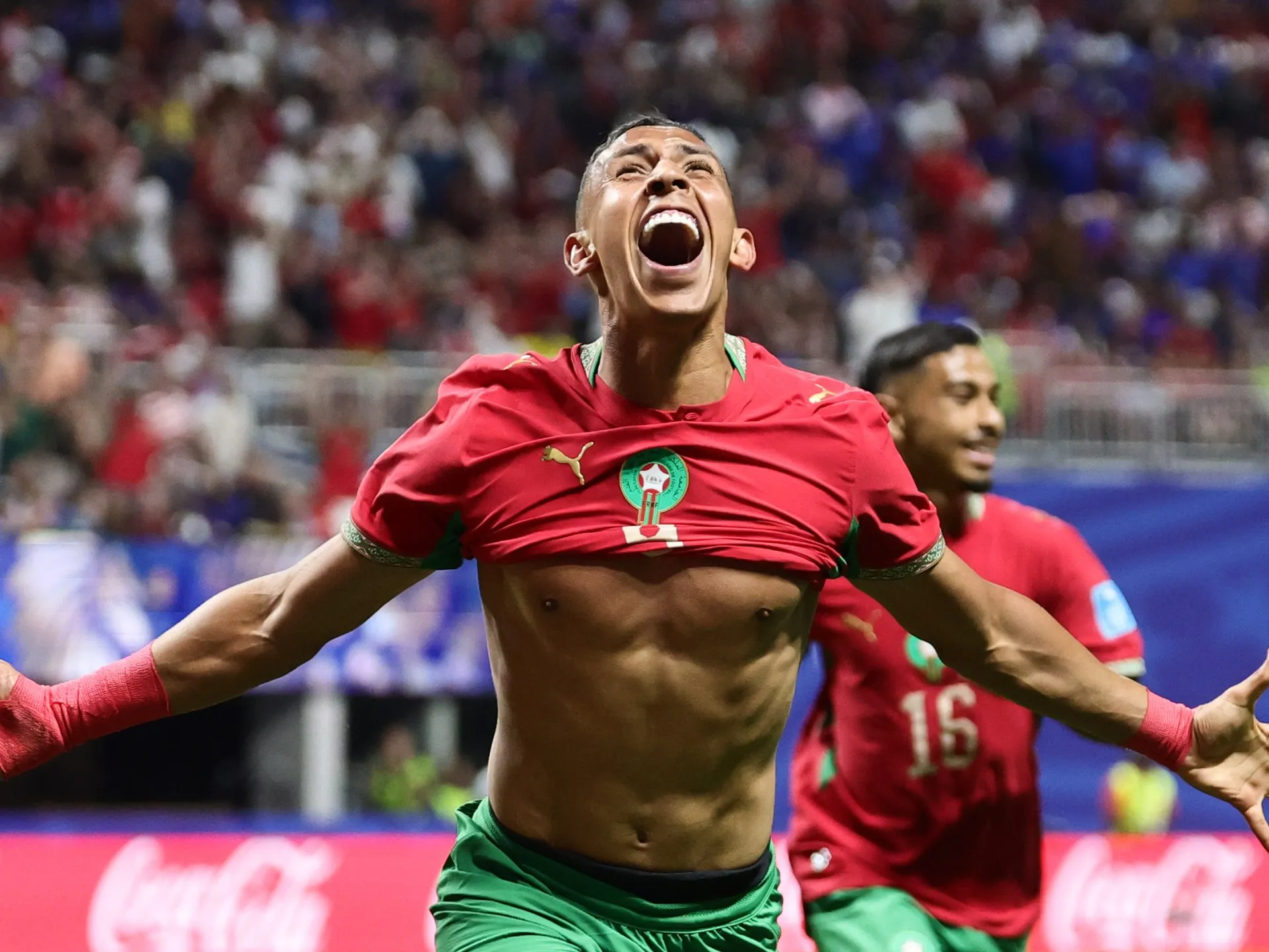 Marocul revine spectaculos după golurile istorice ale Haitiului și ajunge în optimile Cupei Mondiale