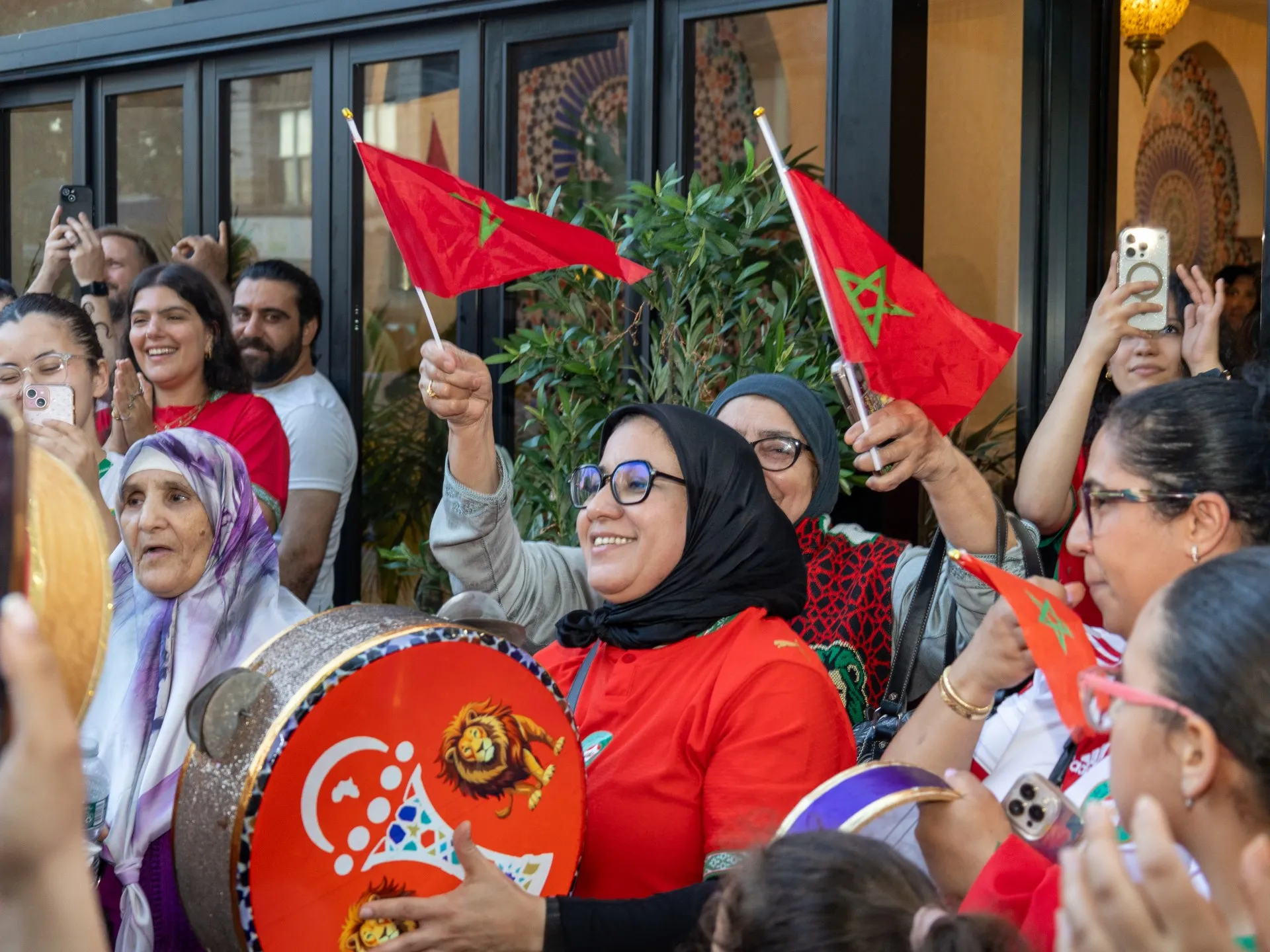 În cartierul Astoria din New York, națiunile arabe se unesc în bucuria Cupei Mondiale