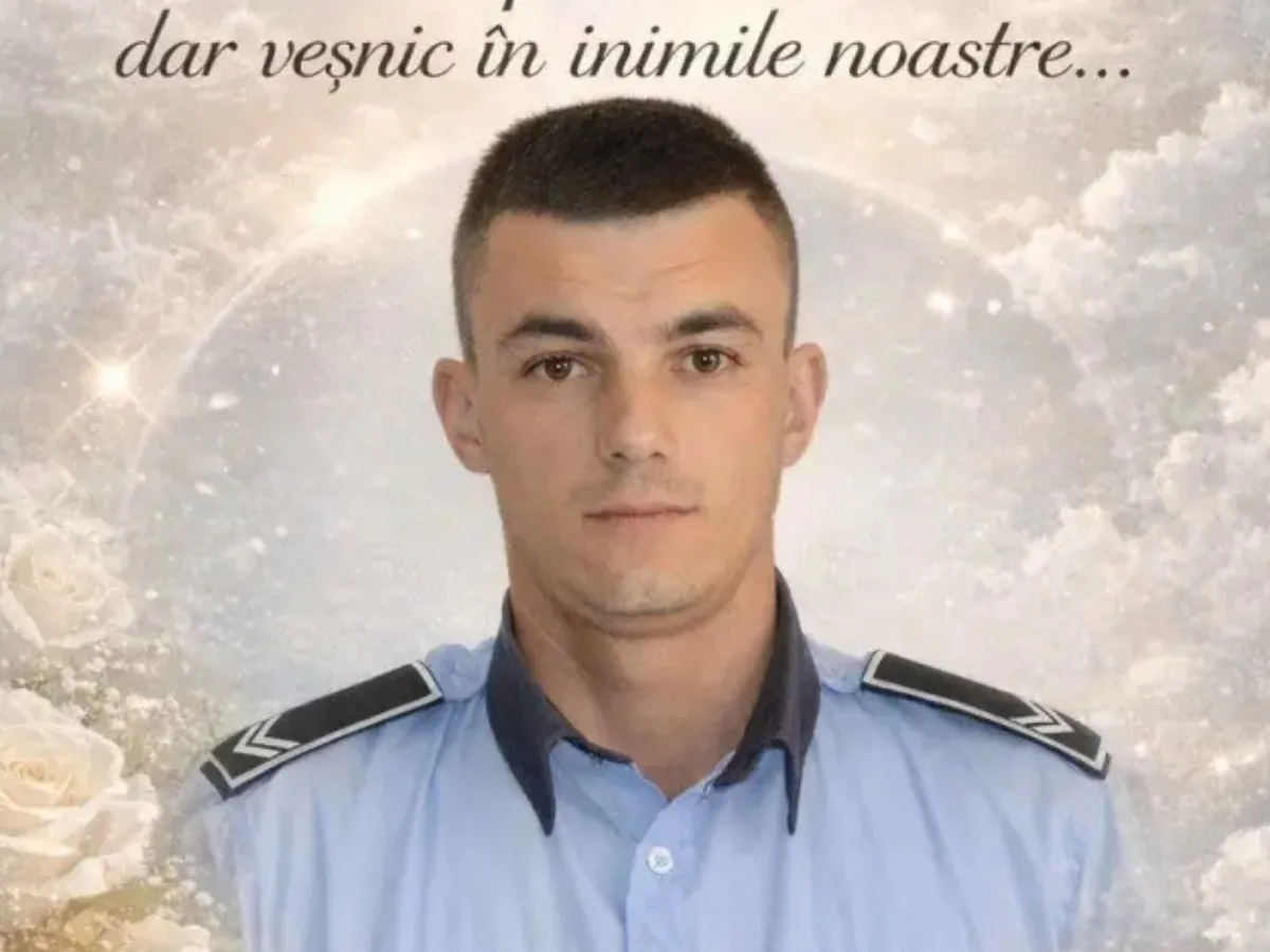 Radu Trihenea, polițist de 38 de ani, a murit după două săptămâni de spitalizare