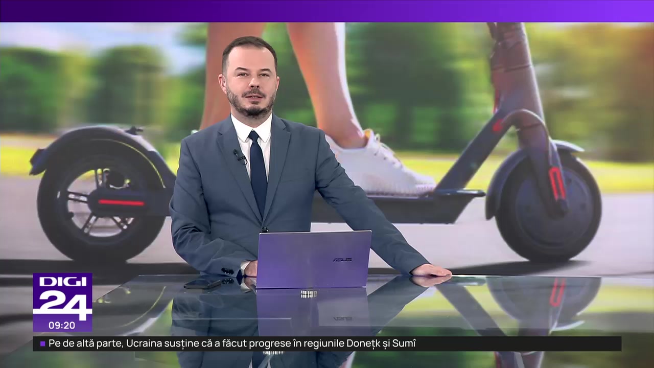 Permis pentru trotinete și biciclete electrice. Un proiect de lege a fost depus în Parlament